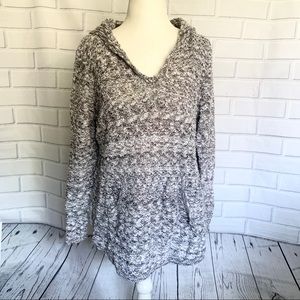STYLE & CO. Gray hooded sweater. Size XL
